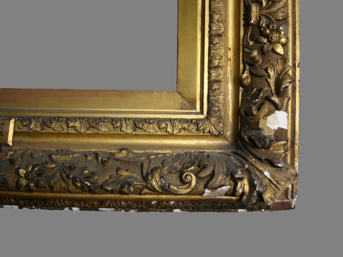 Unknown, Original frame for Ernest Crofts RA 'To the Rescue: an Episode of the Civil War'