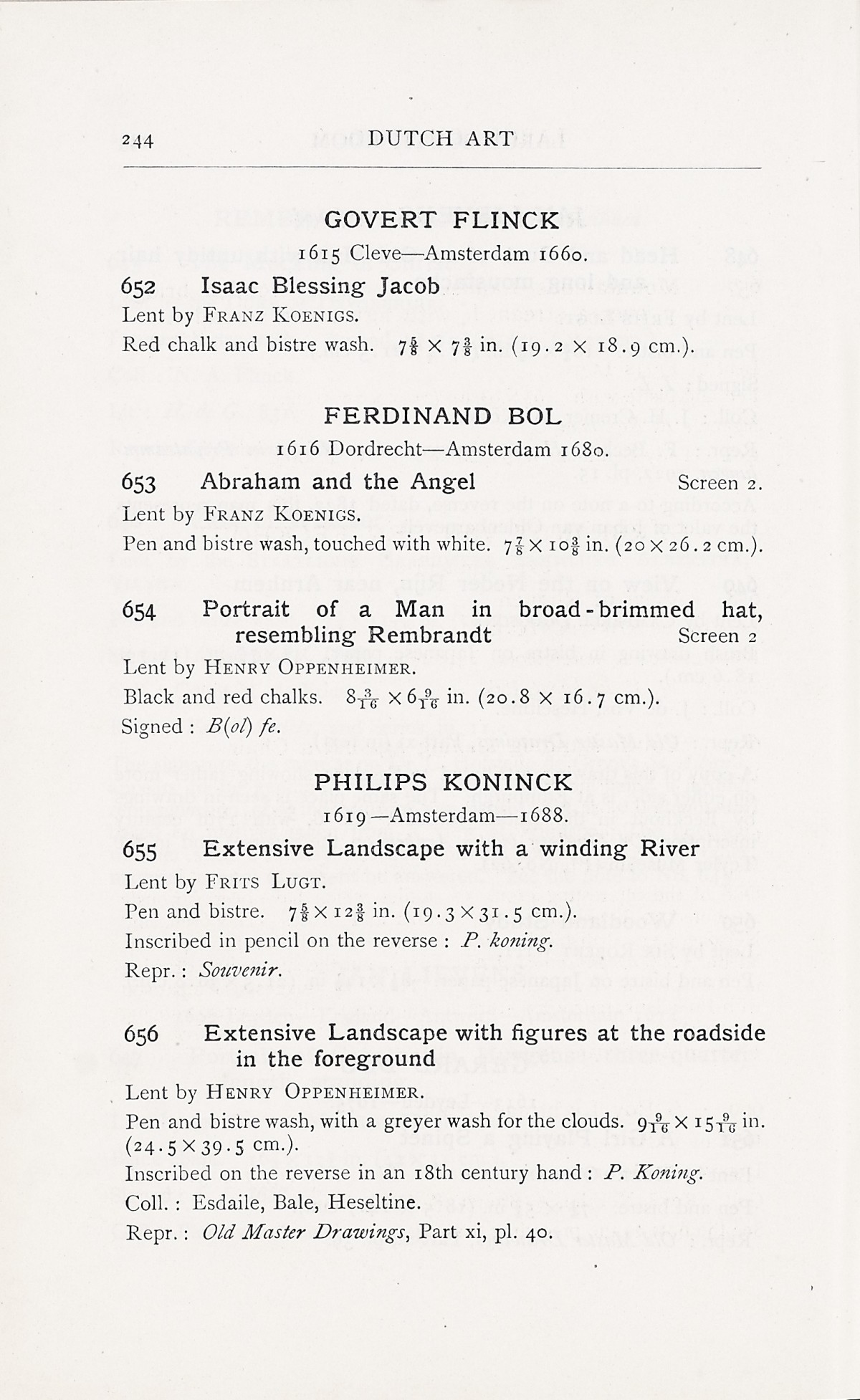 Page 248 of 1929 - Exhibition of Dutch Art 1450-1900