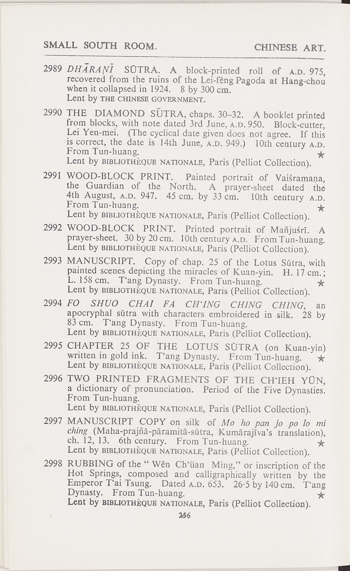 Page 284 of 1935-36 - International Exhibition of Chinese Art