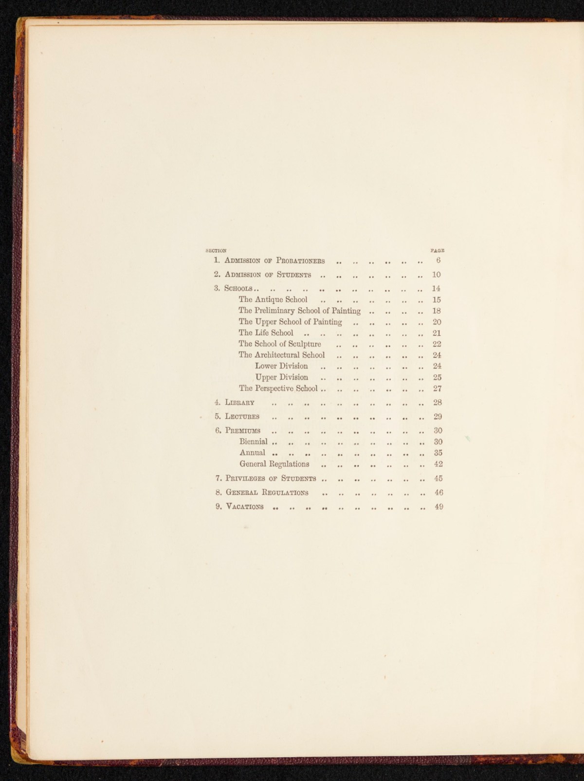 Sir Lawrence Alma-Tadema RA, A copy of the RA Laws as relating to the Schools, annotated and with sketches by Alma-Tadema