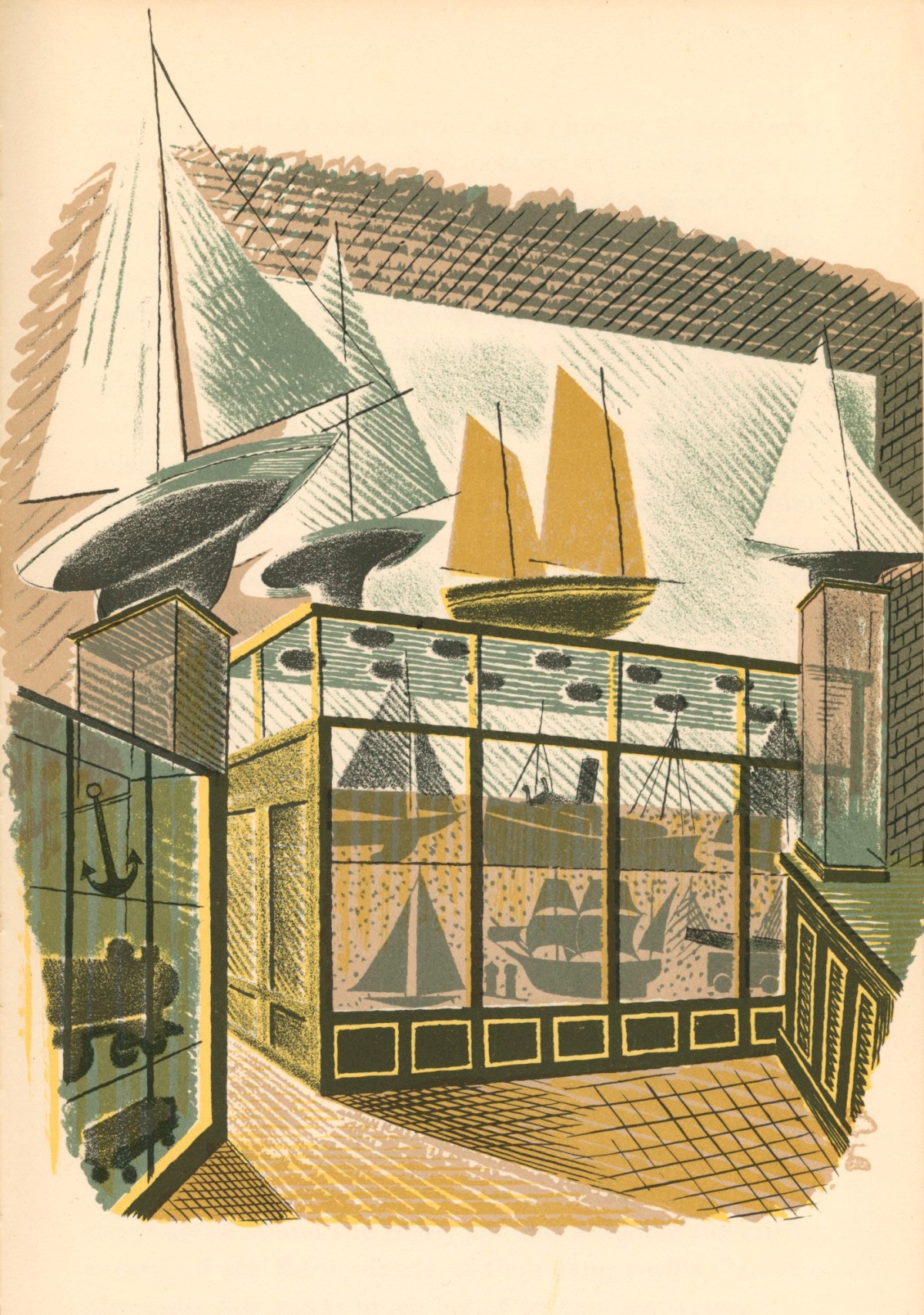 Eric Ravilious, Model Ships and Railways
