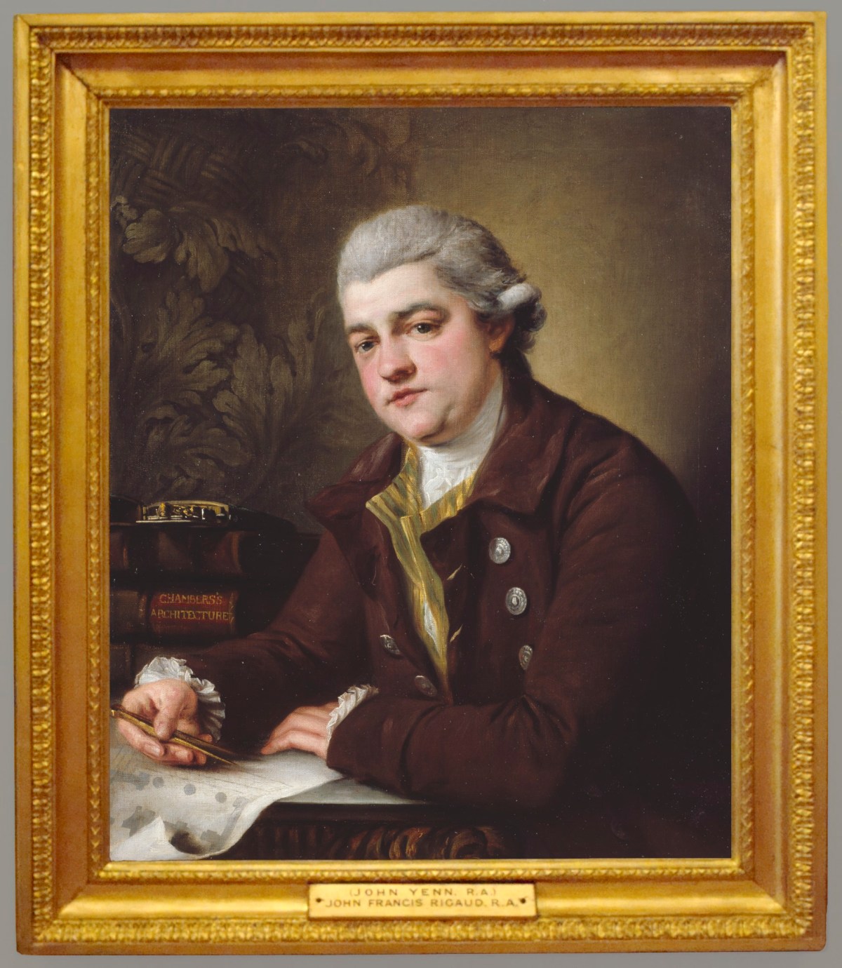 Unknown, Frame for John Francis Rigaud RA 'Portrait of John Yenn, R.A.'