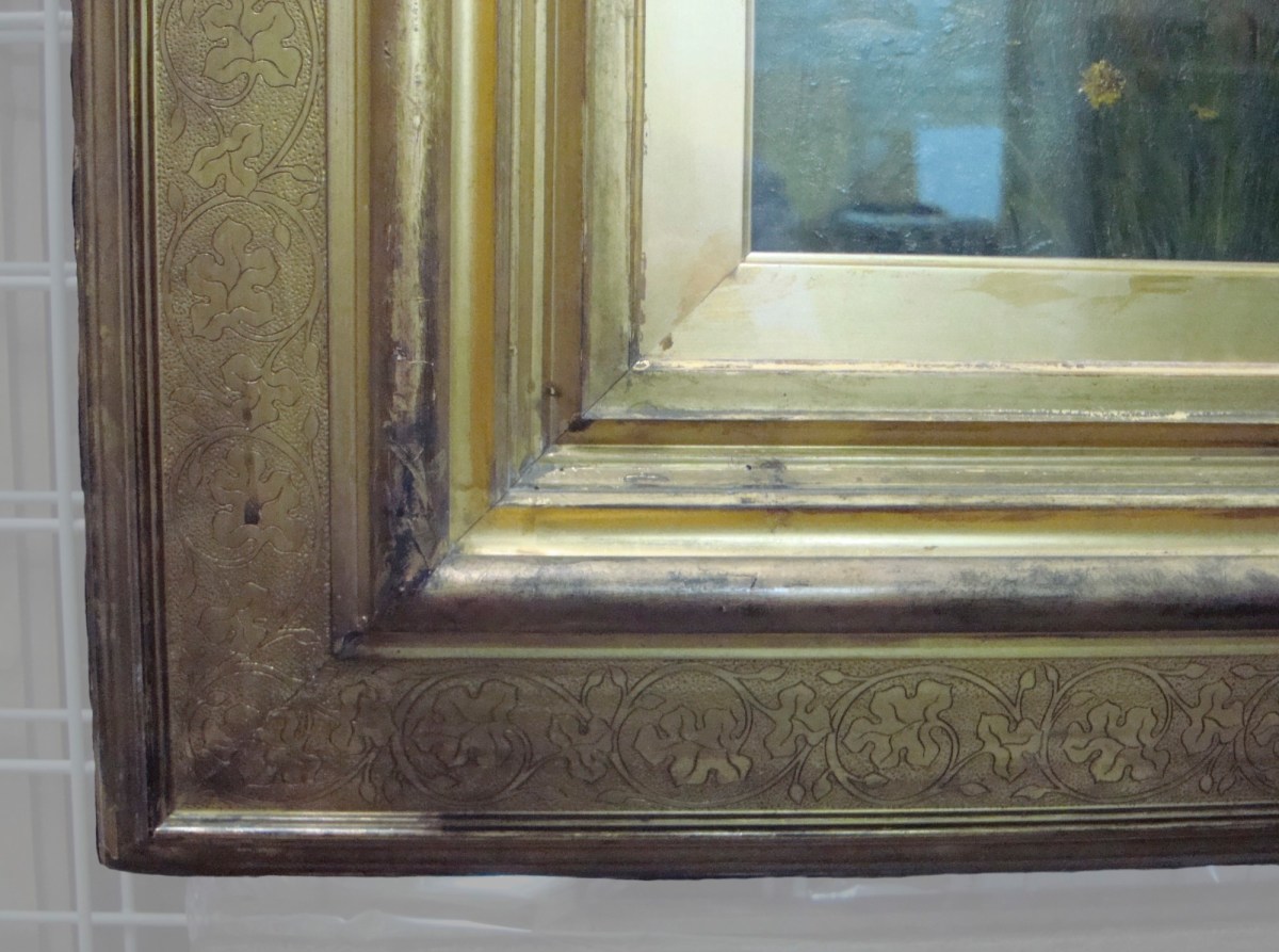 W.A. Smith - London and Nottingham, Frame for Sir Frank Dicksee PRA 'Startled'