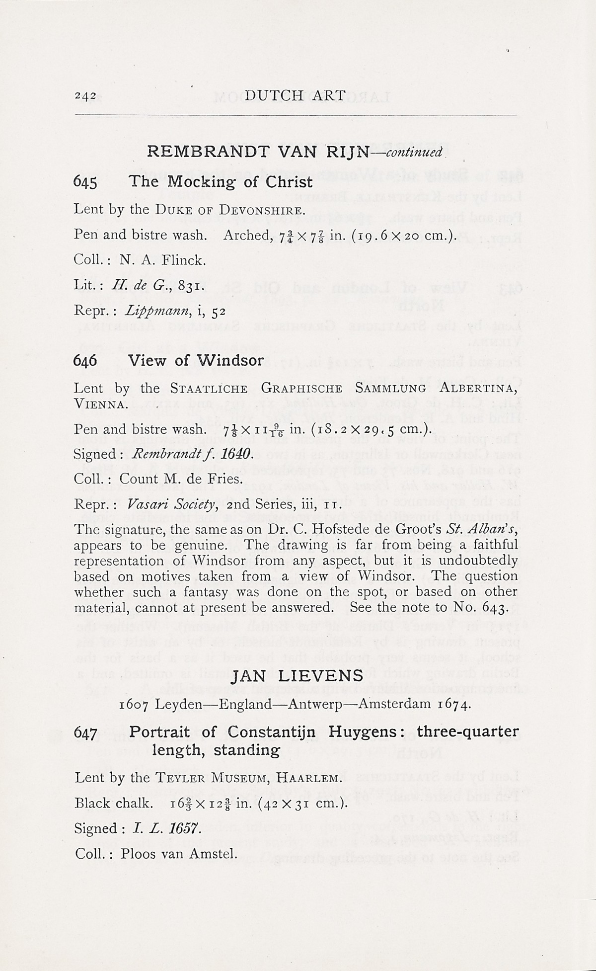 Page 246 of 1929 - Exhibition of Dutch Art 1450-1900