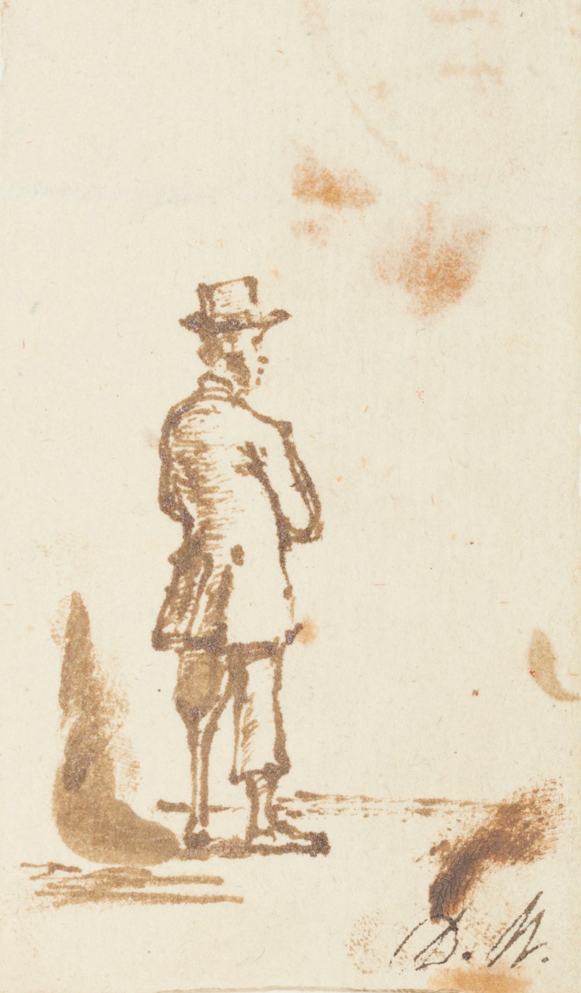 Sir David Wilkie RA, Study of a man with one leg