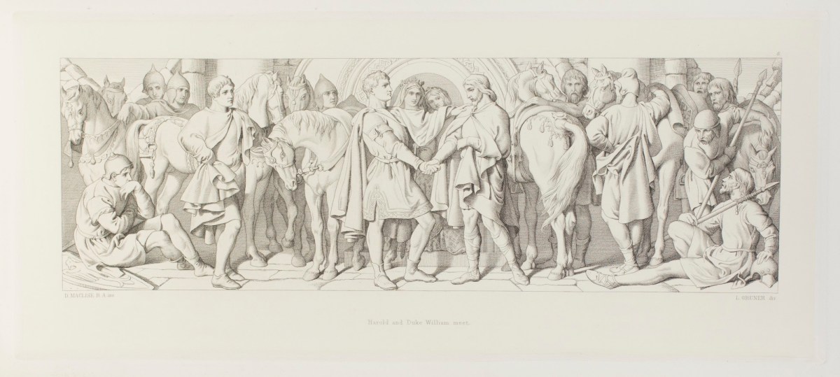 Daniel Maclise RA, Harold and Duke William meet