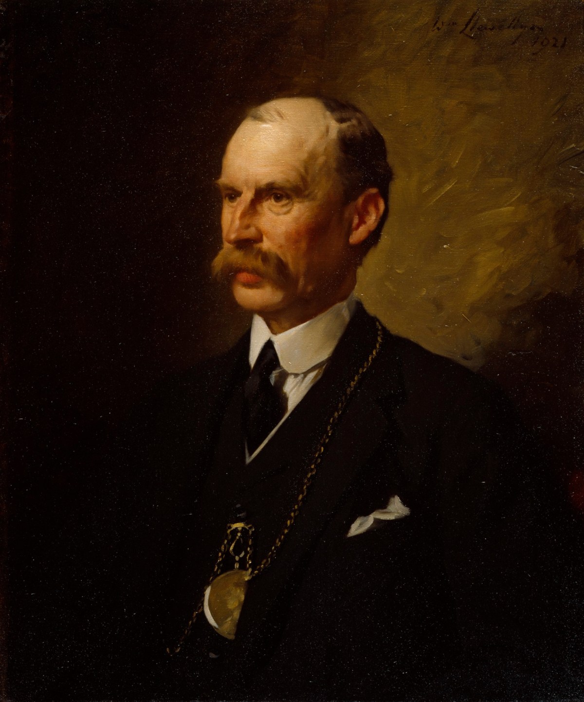Sir William Llewellyn PRA, Portrait of Sir Aston Webb, P.R.A.