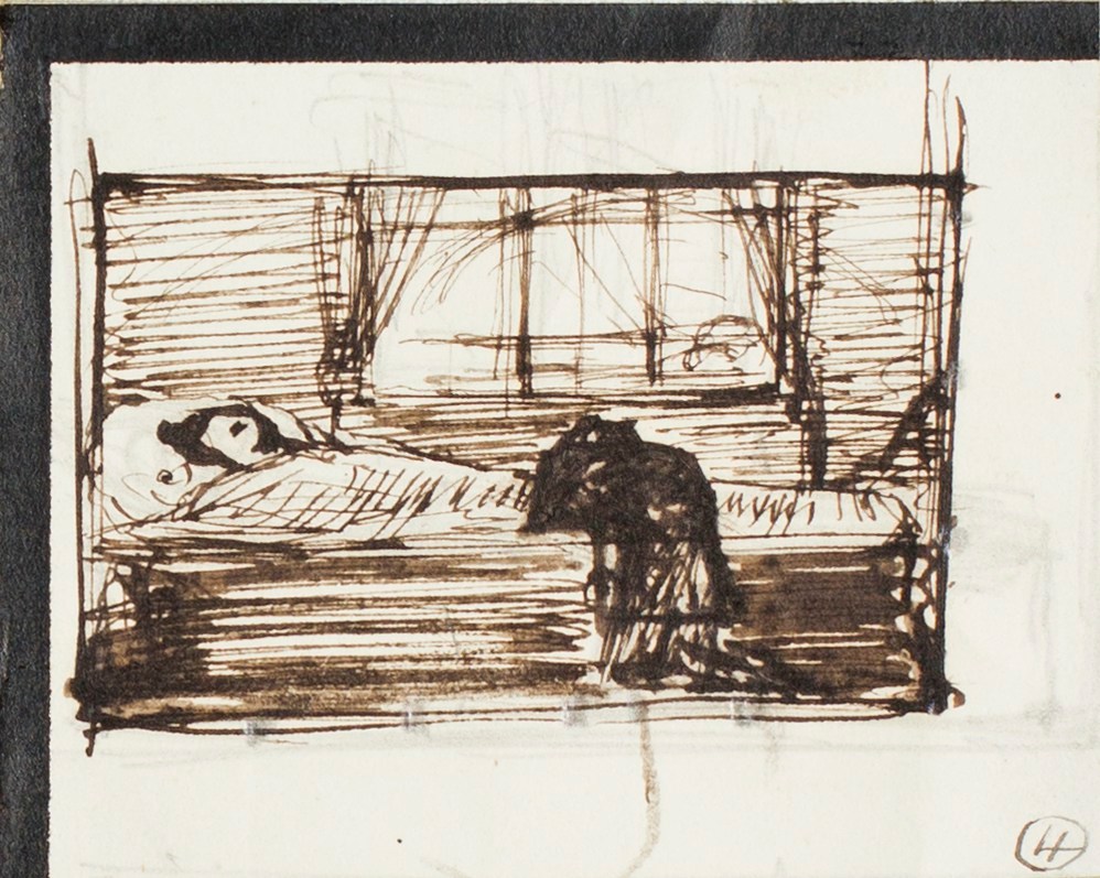 Henry Hugh Armstead RA, Study for an illustration