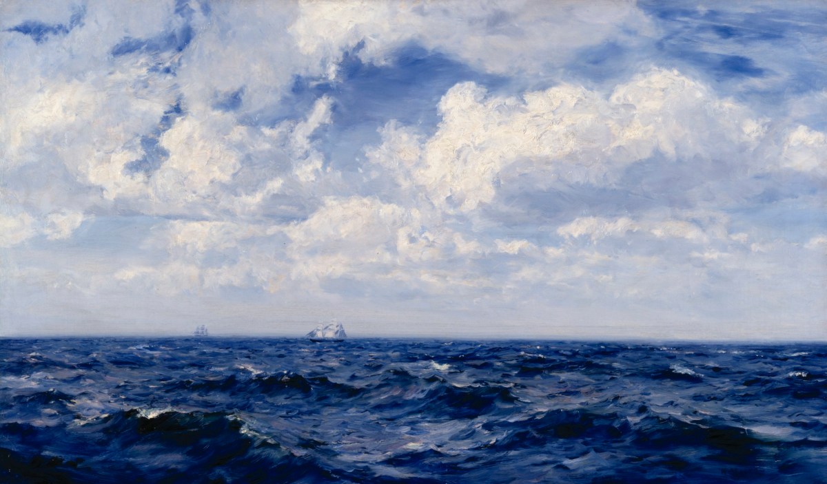Henry Moore RA, Summer Breeze in the Channel