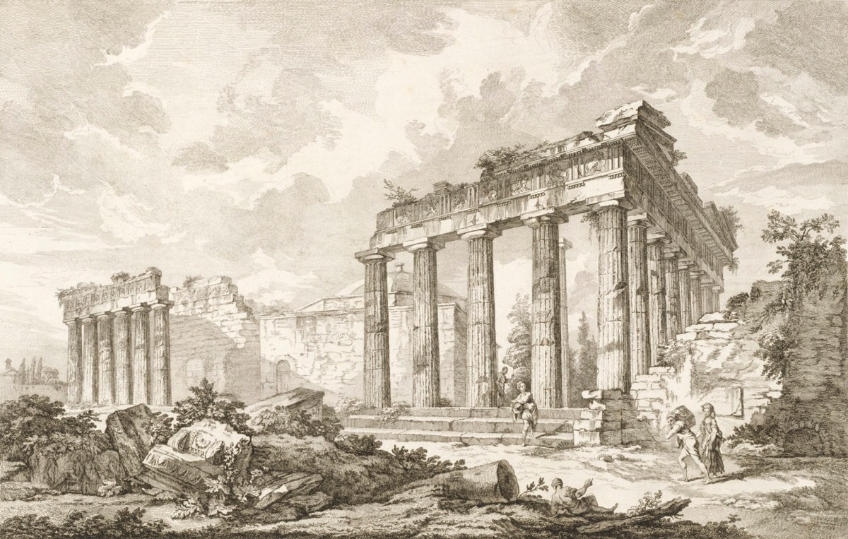 Julien-David Le Roy, View of the Parthenon, Athens