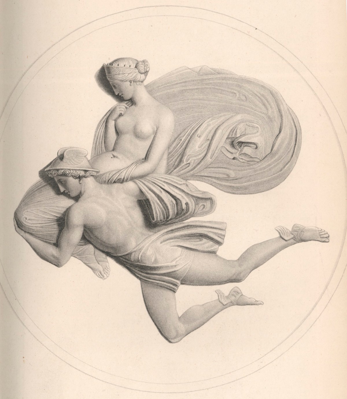 John Flaxman RA, Mercury bringing Pandora to Earth
