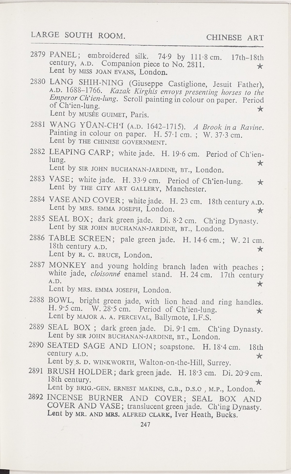 Page 275 of 1935-36 - International Exhibition of Chinese Art