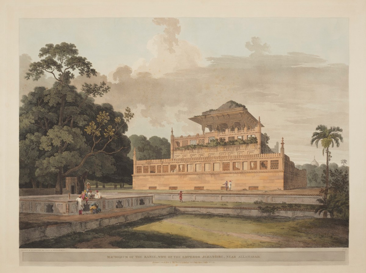Thomas Daniell RA, Mausoleum of the Ranee, Wife of the Emperor Jehangire, near Allahbad