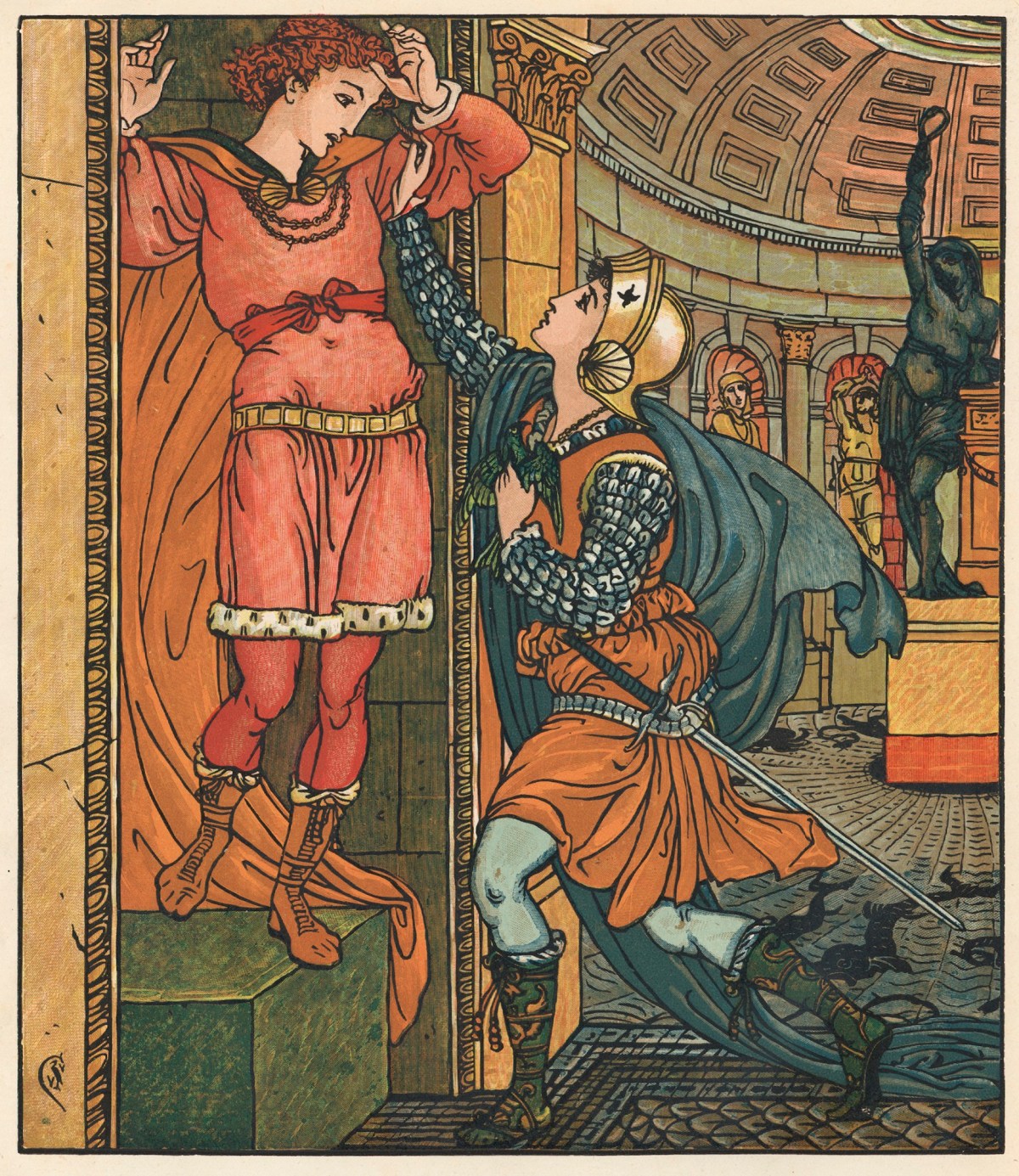 Walter Crane, Belle-Etoile breaks the Spell