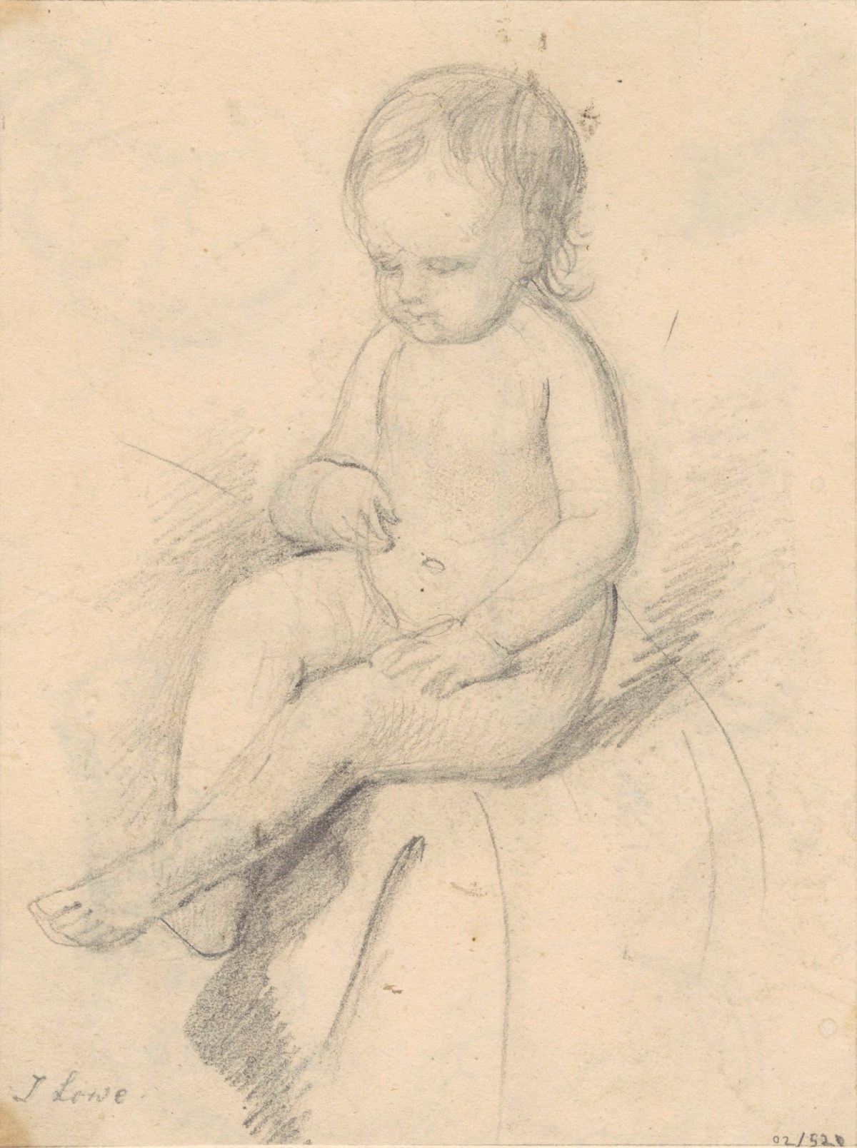 A Nude Child Sitting With Its Legs Crossed Works Of Art Ra Collection Royal Academy Of Arts Continuous one line drawing two womans chat over a vector. a nude child sitting with its legs crossed works of art ra collection royal academy of arts