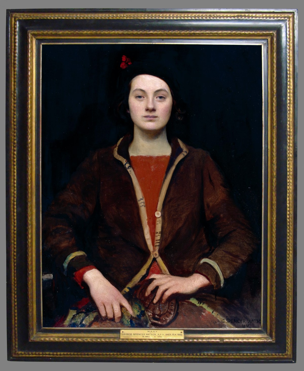 Unknown, Frame for George Spencer Watson RA 'Mary'