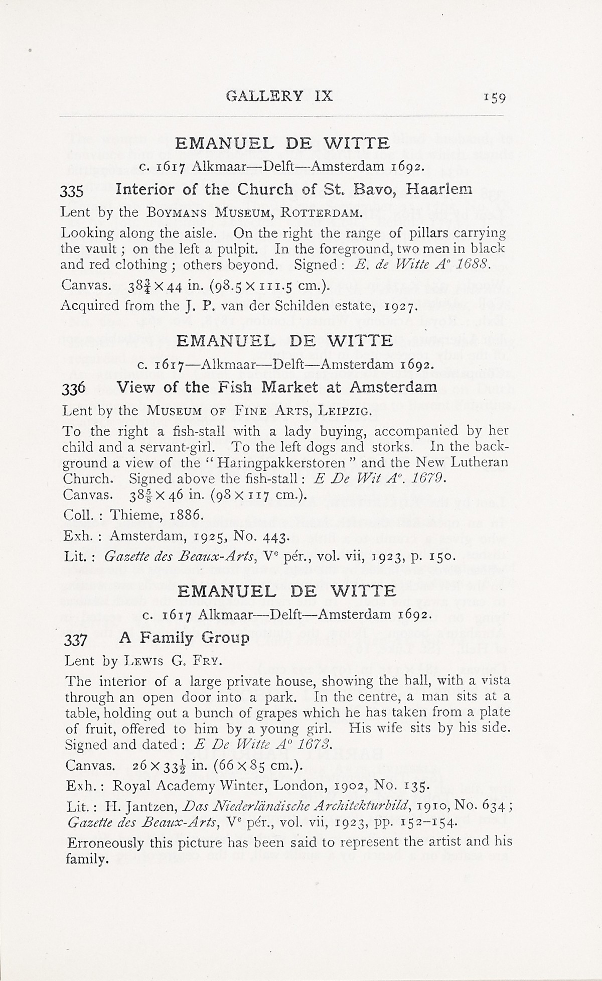 Page 163 of 1929 - Exhibition of Dutch Art 1450-1900