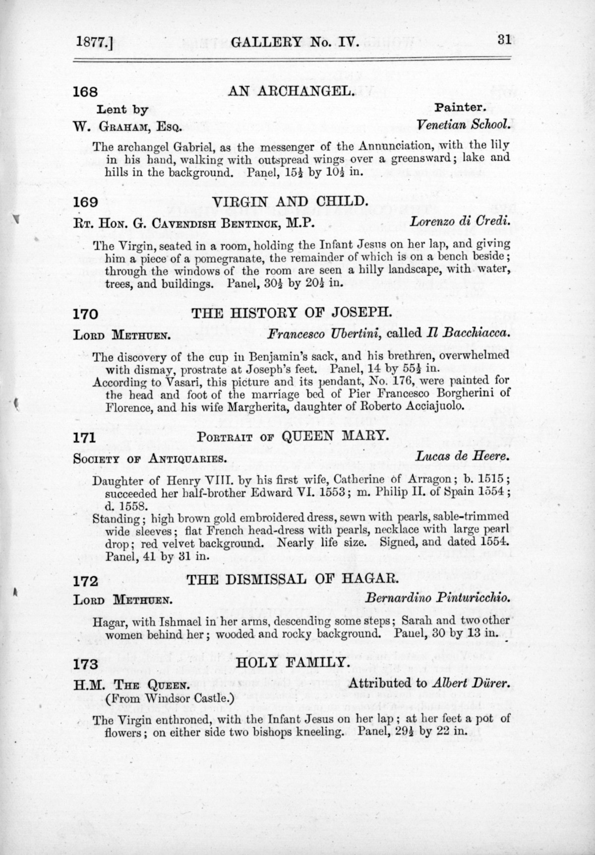 Page 31 of 1877 - Old Masters and deceased masters of the British School