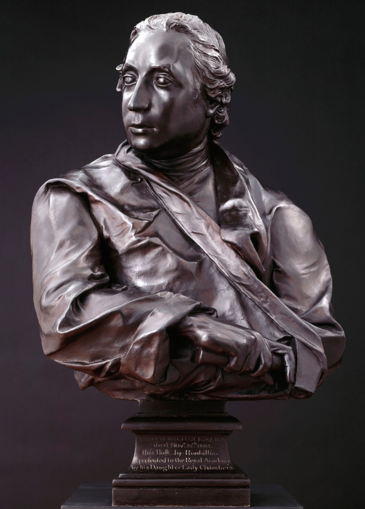 Unknown, Bust of Joseph Wilton, R.A.
