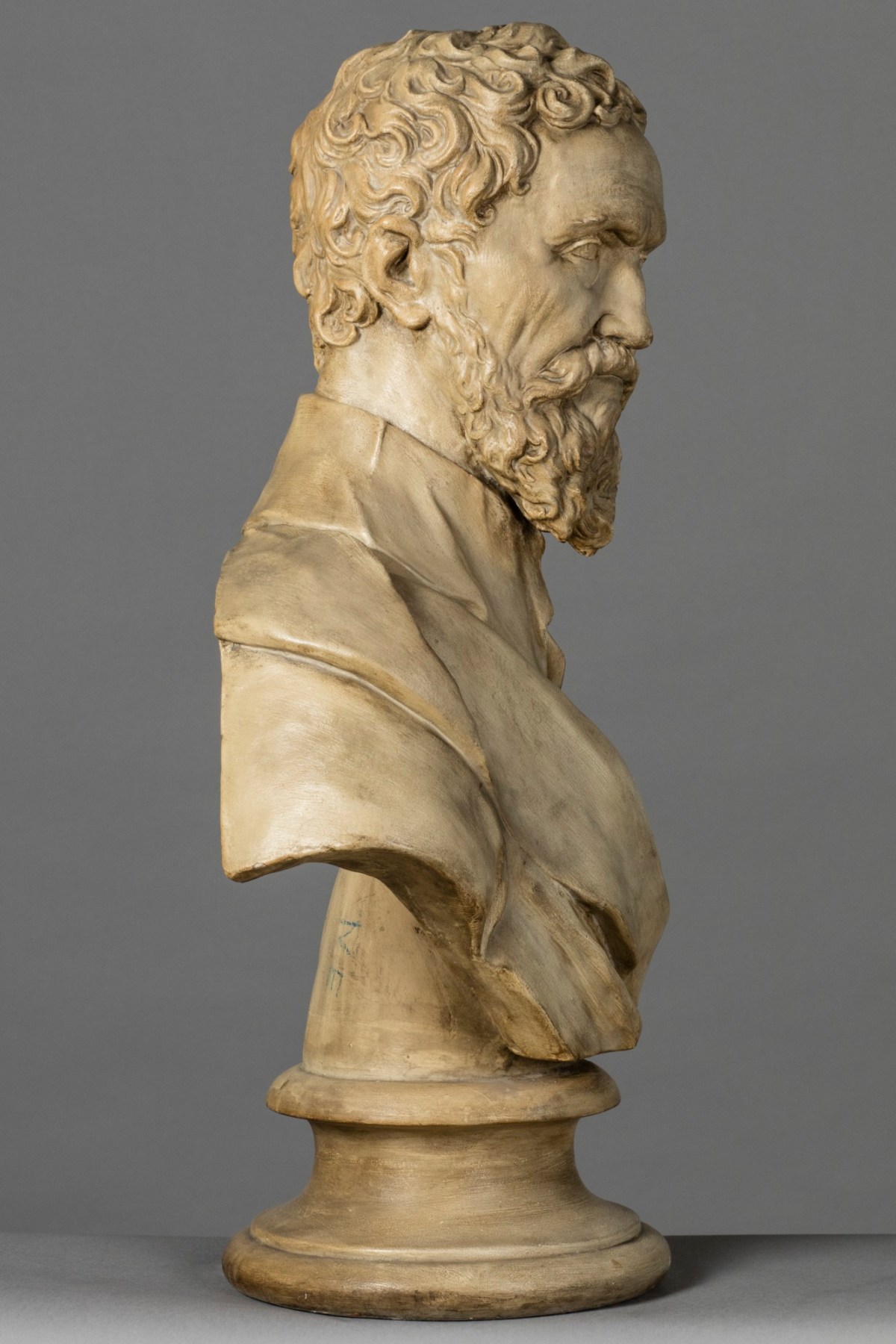 Unknown, Cast of a bust of Michelangelo