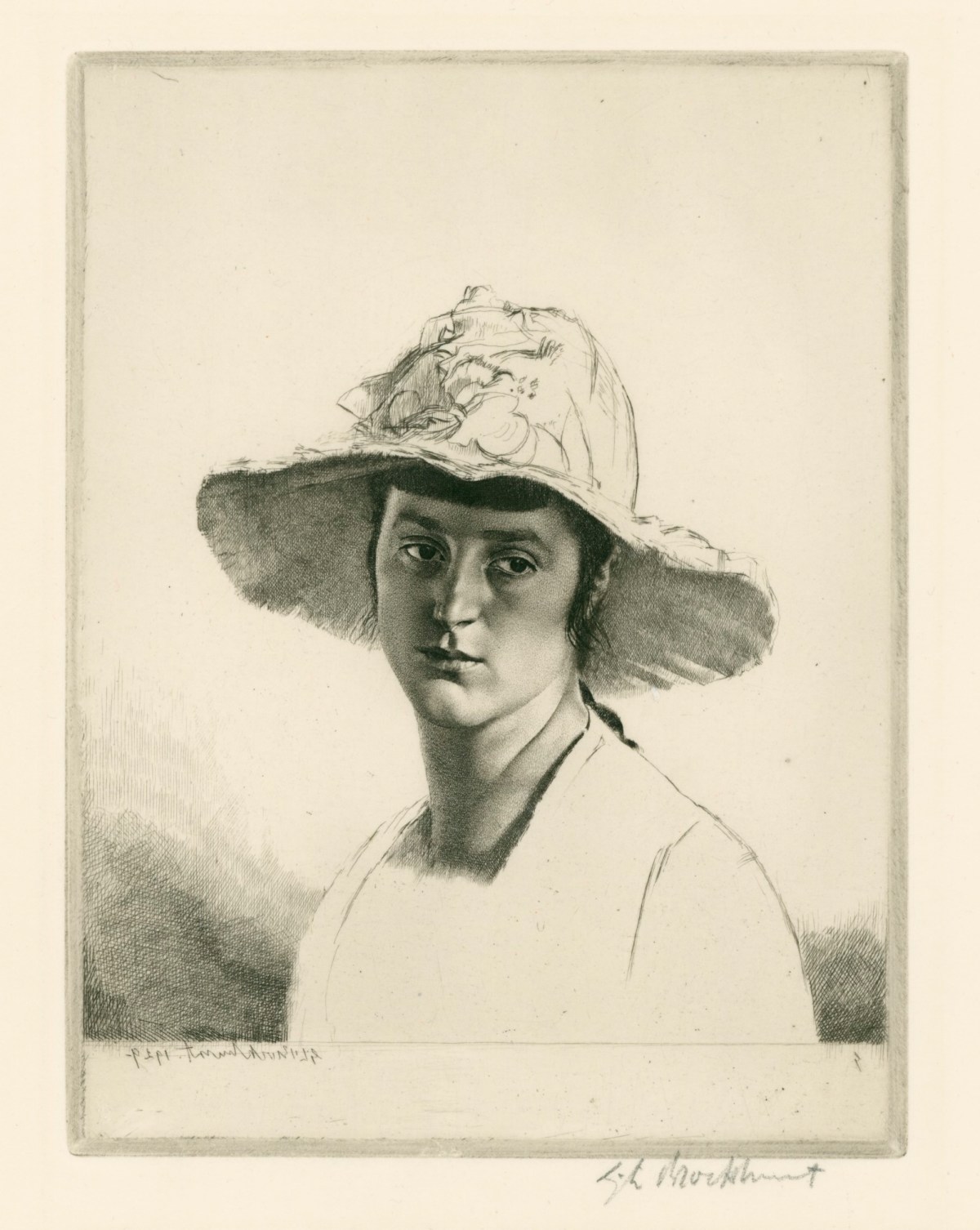 Gerald Leslie Brockhurst RA, Malvina