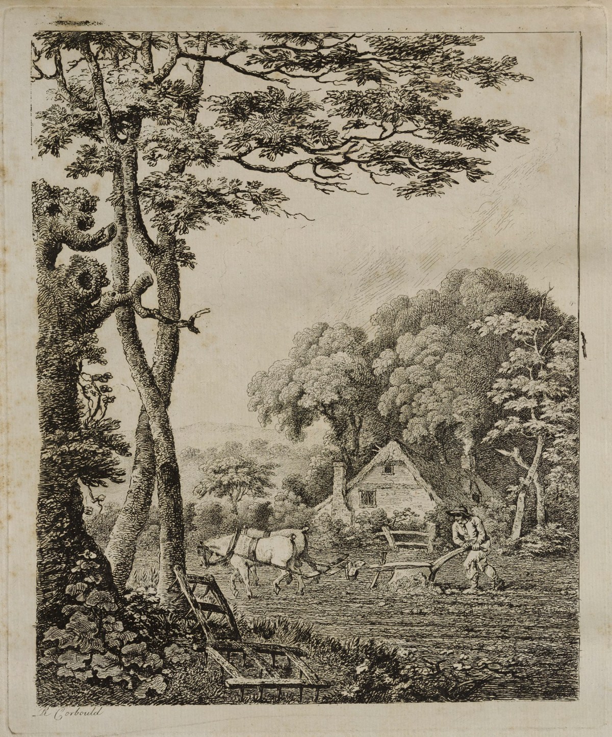 Richard Corbould, Rural landscape