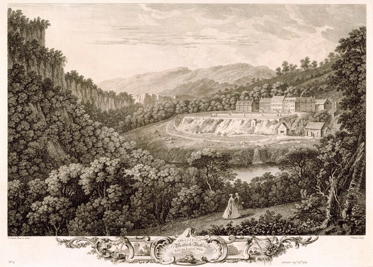 Thomas Smith of Derby, A Prospect of Matlock-Bath &c. from the Lover's Walk
