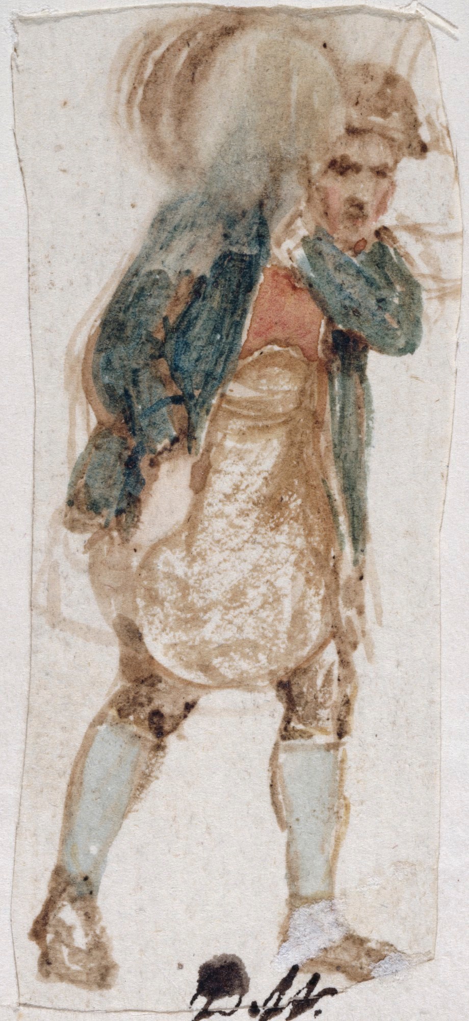 Sir David Wilkie RA, Man carrying a barrel