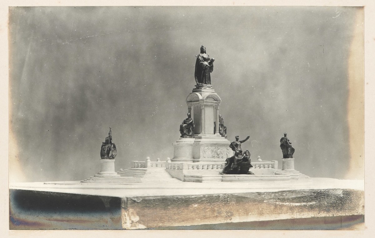 Unidentified photographer, Design for a memorial to Queen Victoria