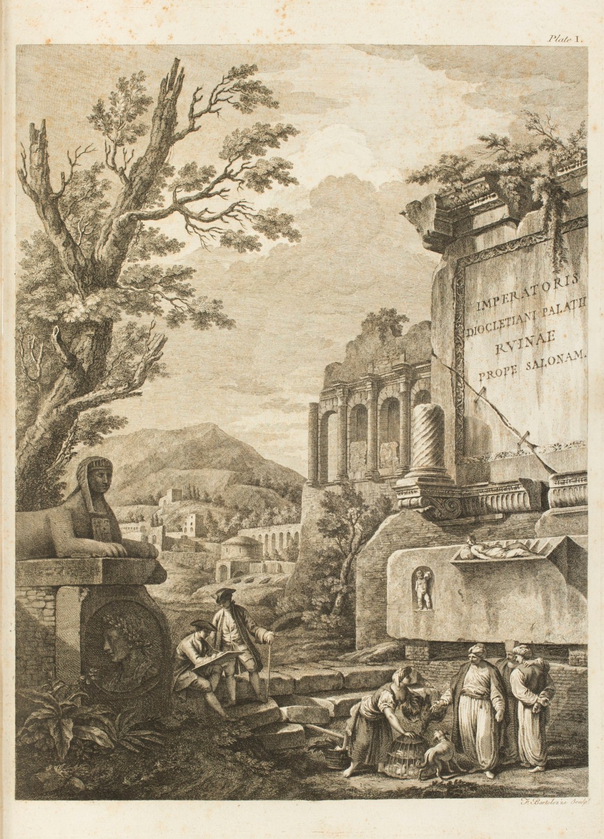 Charles-Louis Clérisseau, Frontispiece