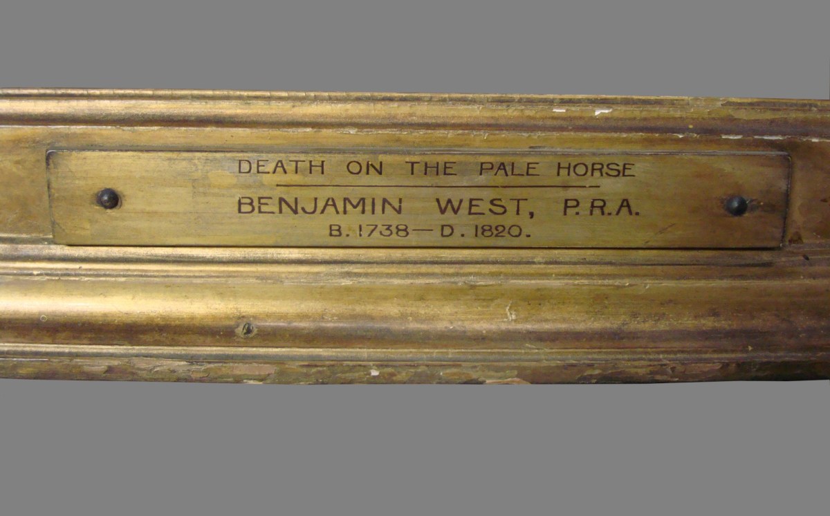 Unknown, Frame for Benjamin West PRA's 'Death on a Pale Horse'