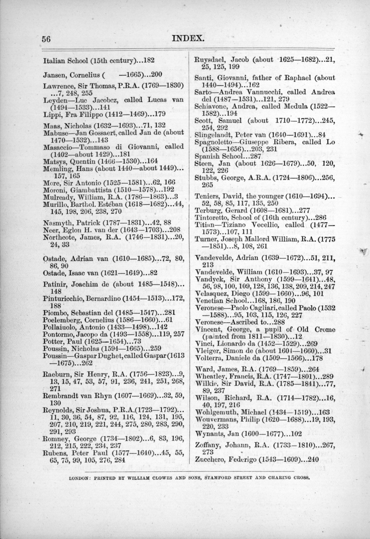 Page 56 of 1877 - Old Masters and deceased masters of the British School