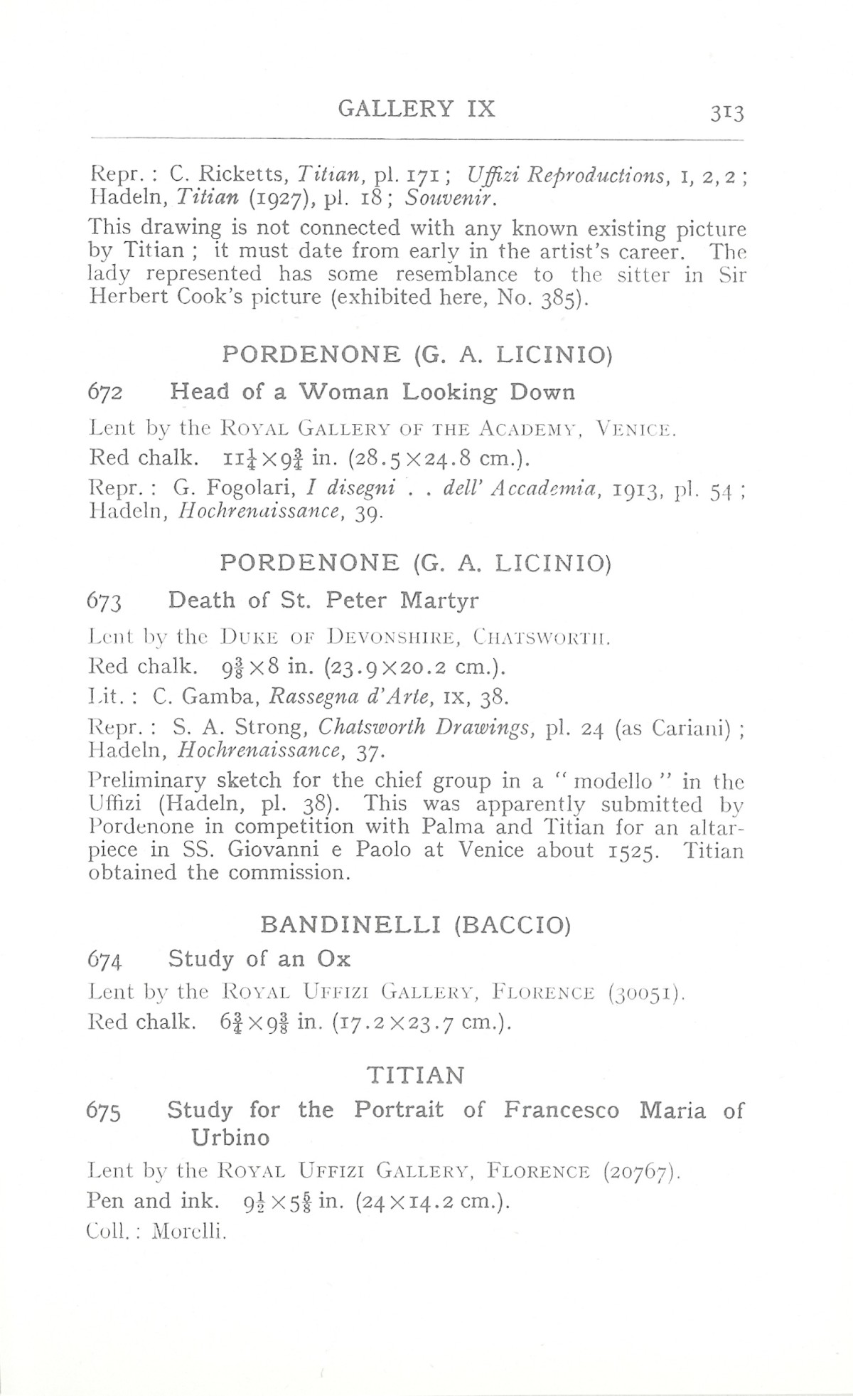 Page 317 of 1930 - Exhibition of Italian Art 1200-1900