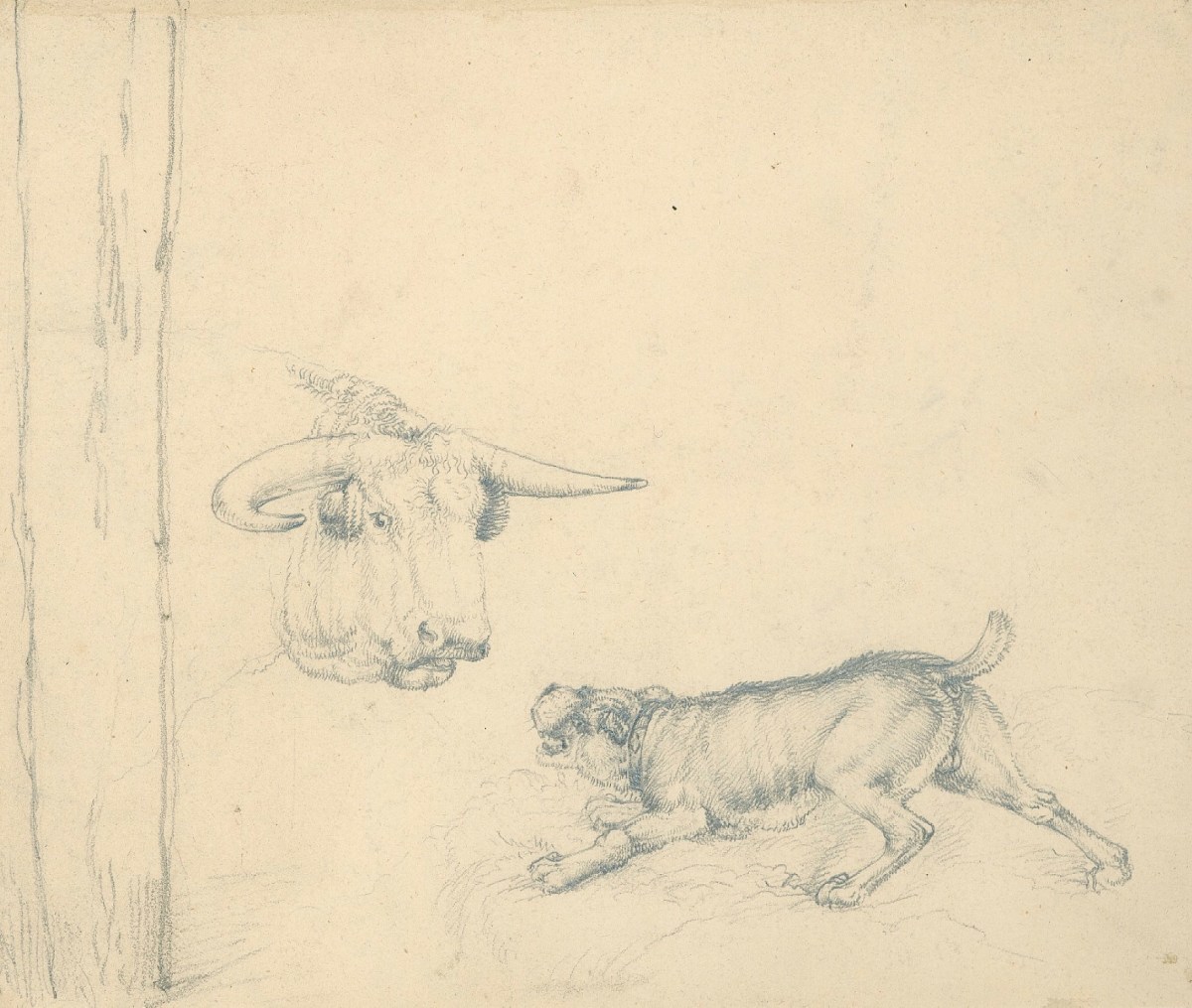Sir Edwin Landseer RA, Baiting the Bull