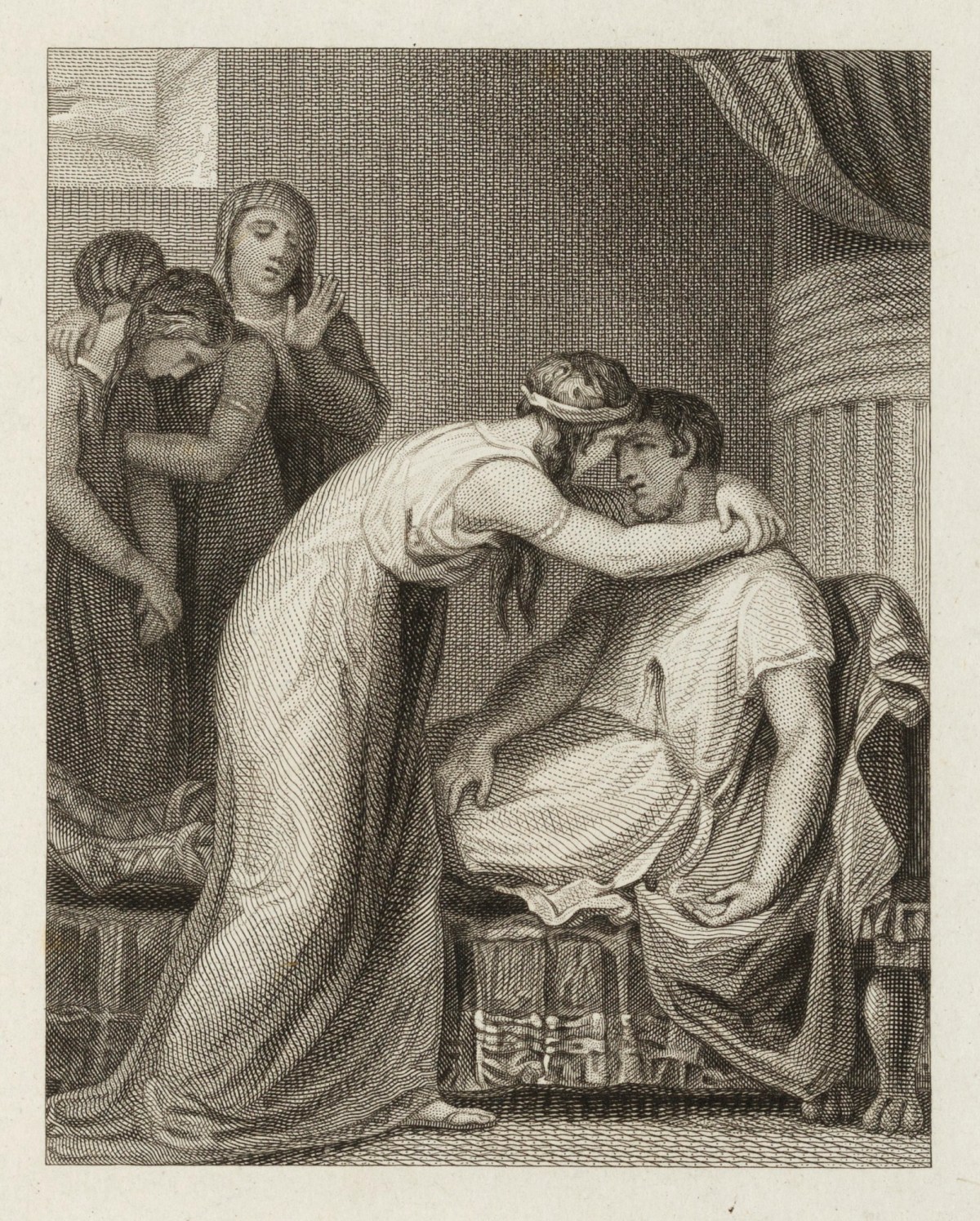 Henry Howard RA, The death of the king