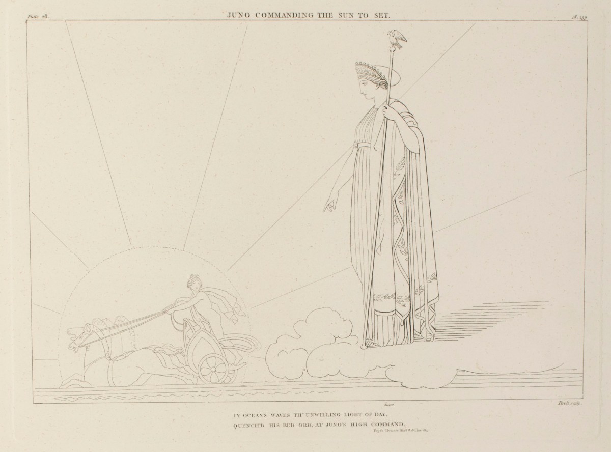 John Flaxman RA, Juno Commanding the Sun to Set