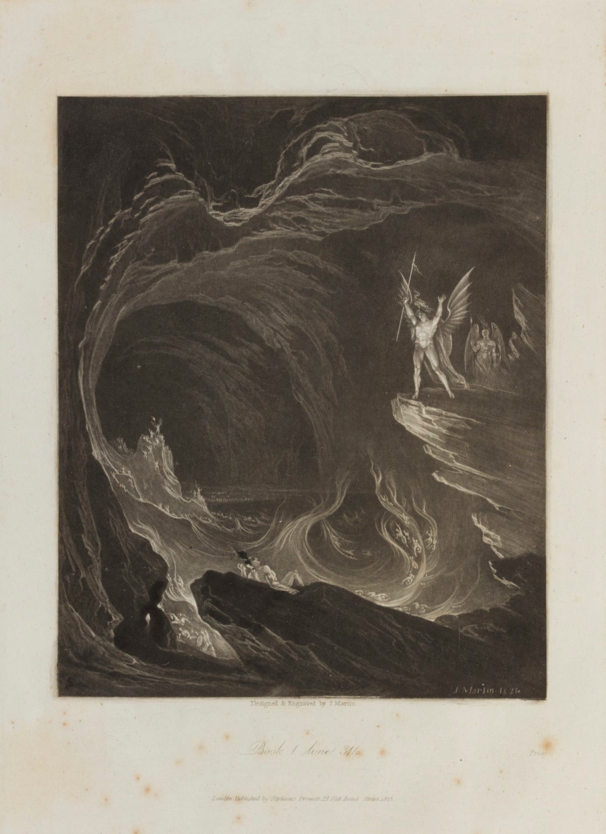 John Martin, Satan addressing his legions
