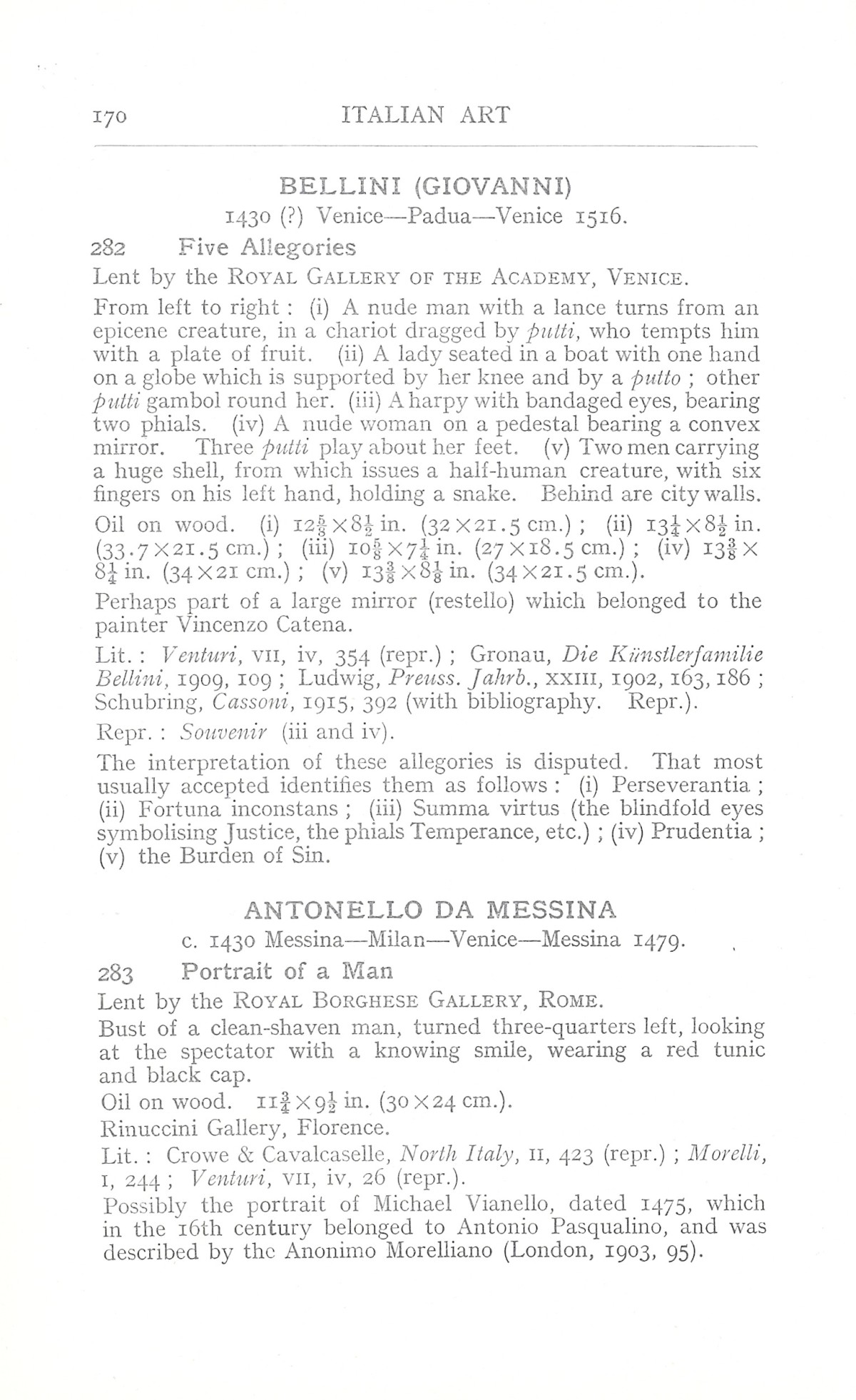 Page 174 of 1930 - Exhibition of Italian Art 1200-1900