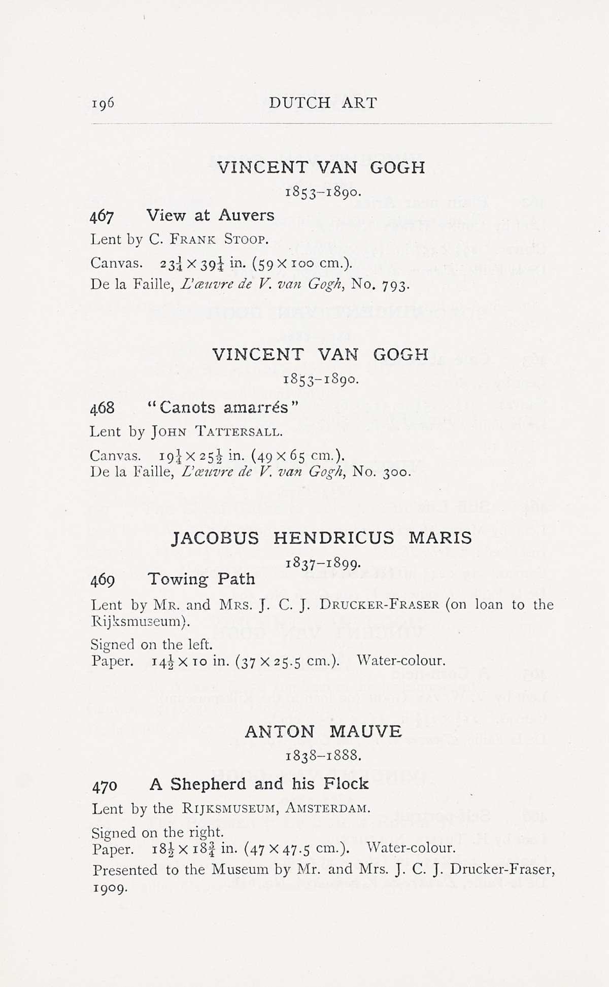 Page 200 of 1929 - Exhibition of Dutch Art 1450-1900