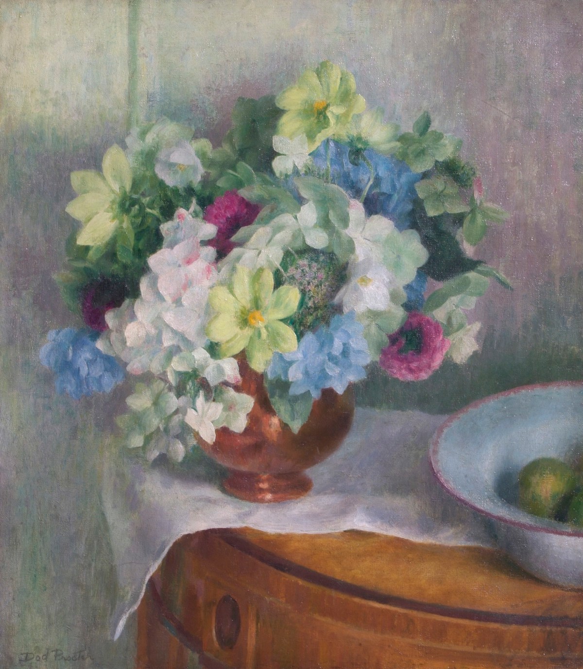 Dod Procter RA, Autumn Flowers