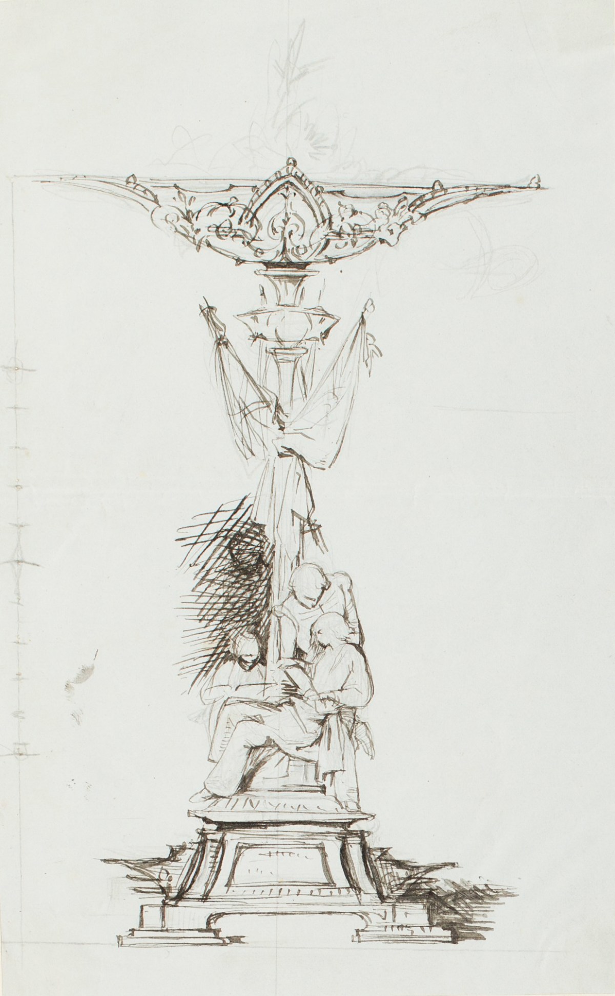 Henry Hugh Armstead RA, Design for a silver presentation piece in the form of a tazza