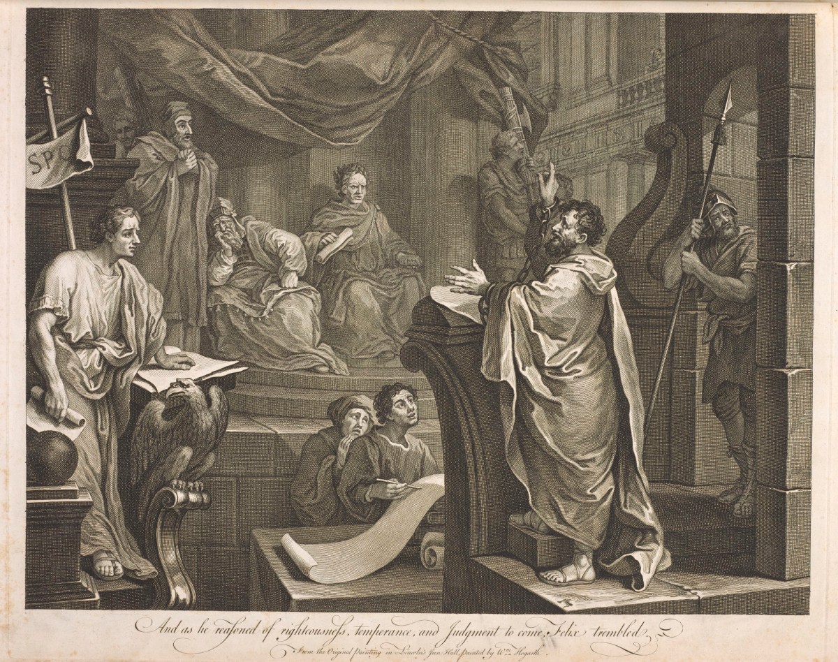 William Hogarth, Paul Before Felix