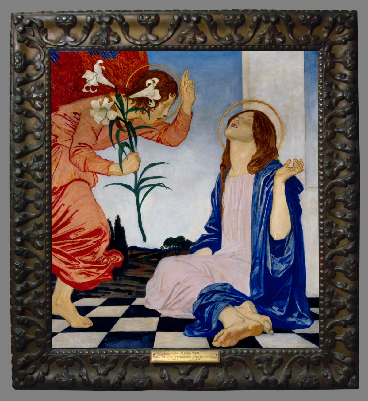 Unknown, Frame for Maurice Greiffenhagen RA 'The Message'
