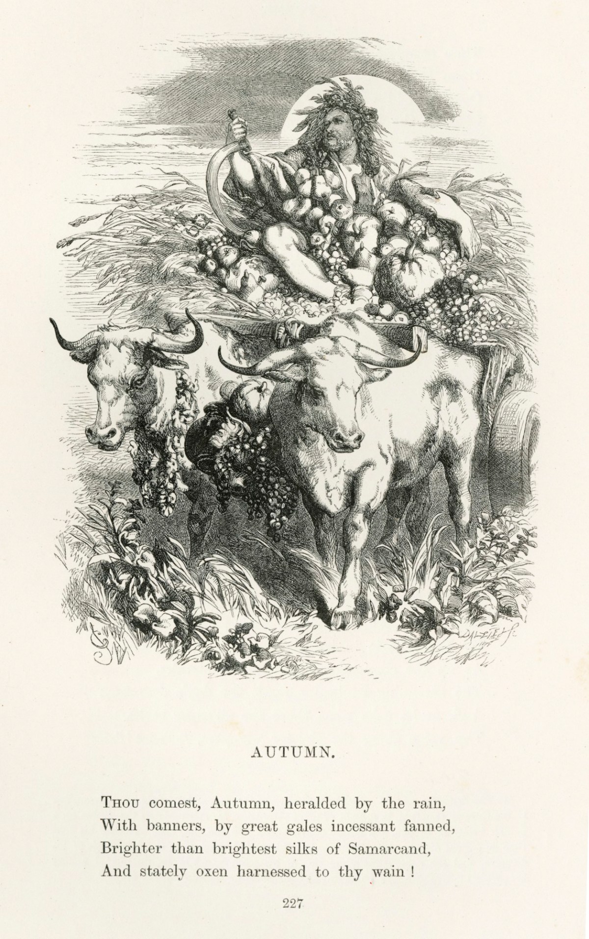 Sir John Gilbert RA, Autumn