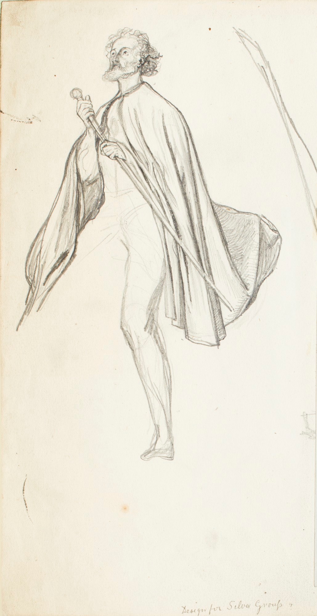 Henry Hugh Armstead RA, Study of a man on horseback