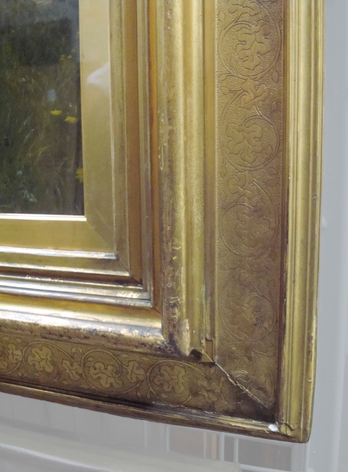 W.A. Smith - London and Nottingham, Frame for Sir Frank Dicksee PRA 'Startled'