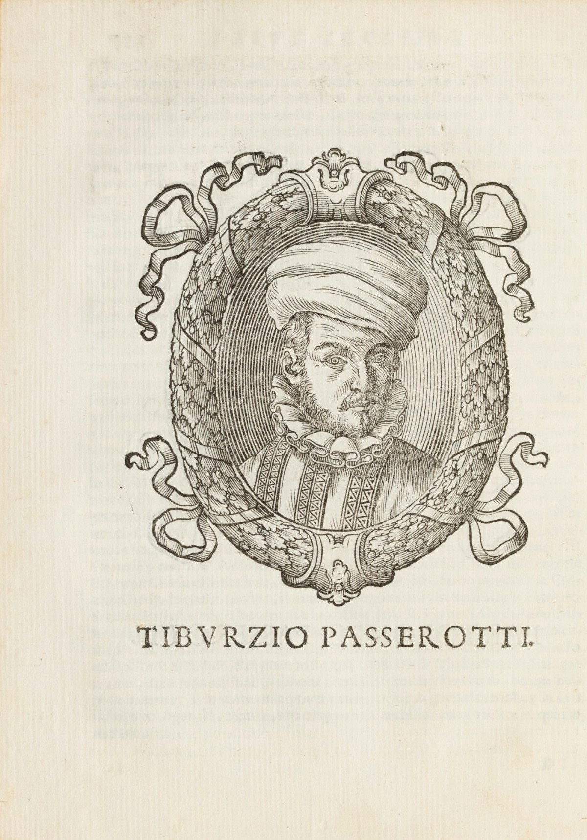 Unsigned, Tiburzio Passerotti.