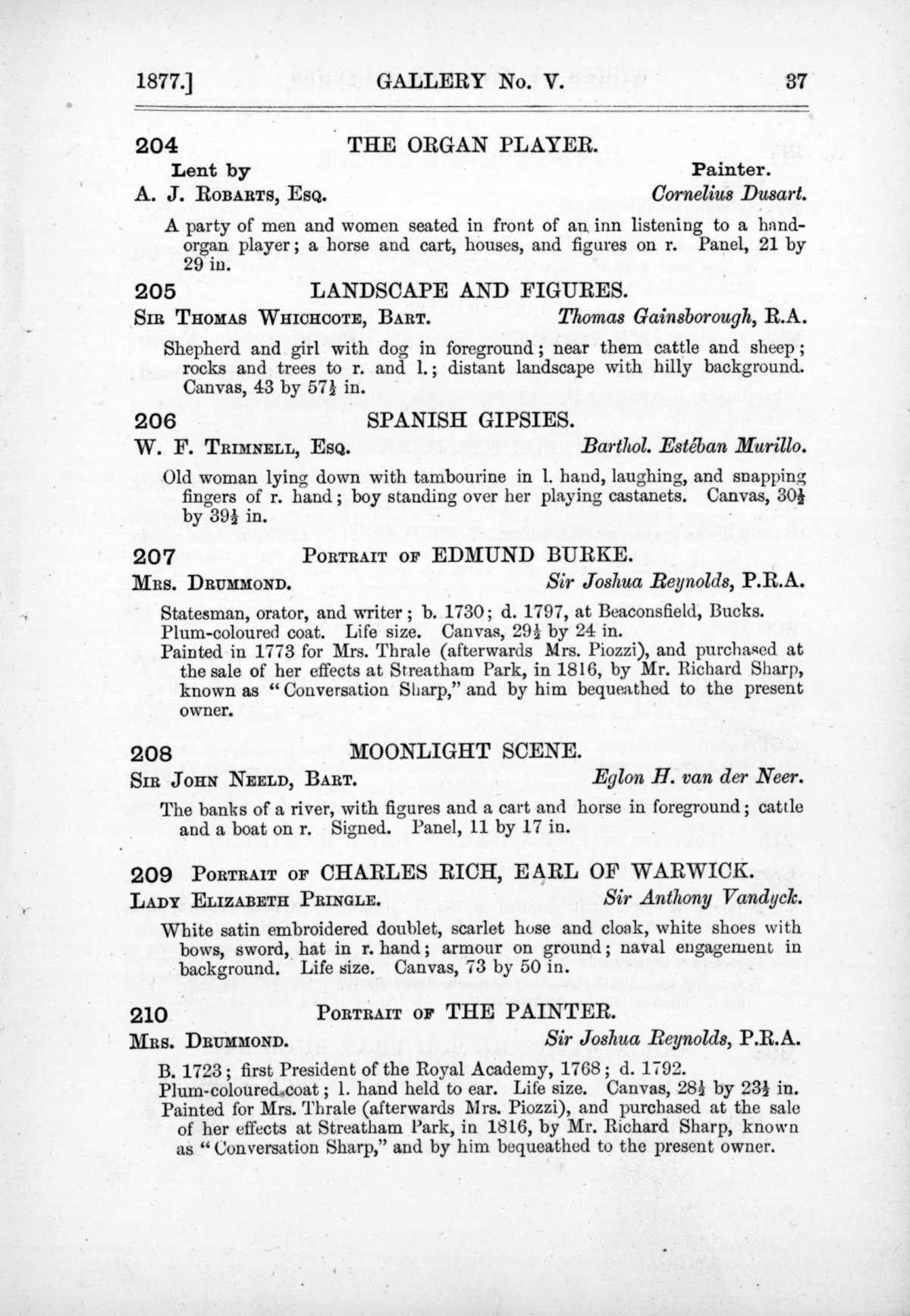 Page 37 of 1877 - Old Masters and deceased masters of the British School
