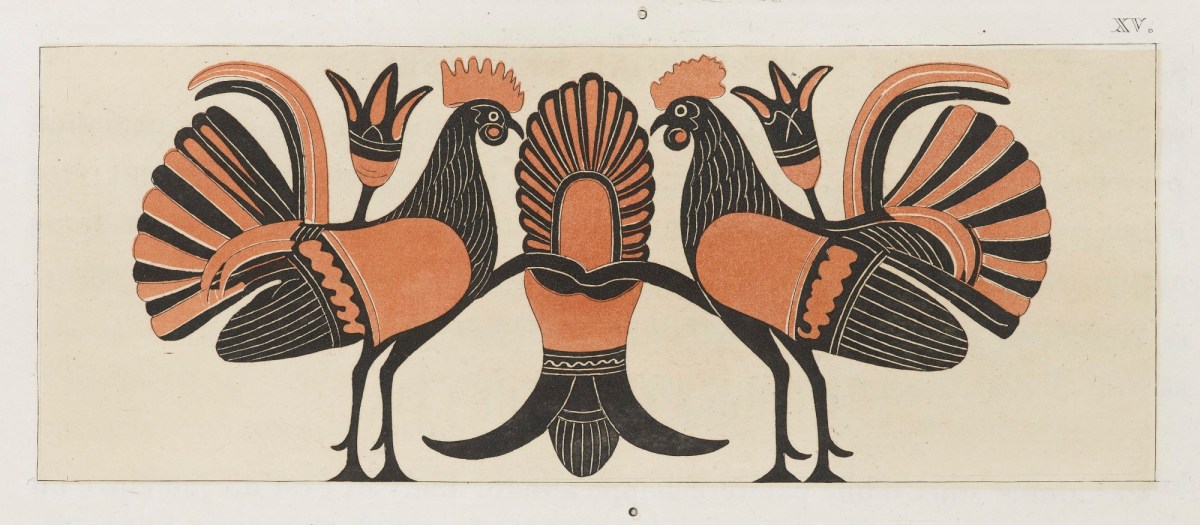 Two Roosters Ill 15 P 79 Works Of Art Ra Collection Royal Academy Of Arts