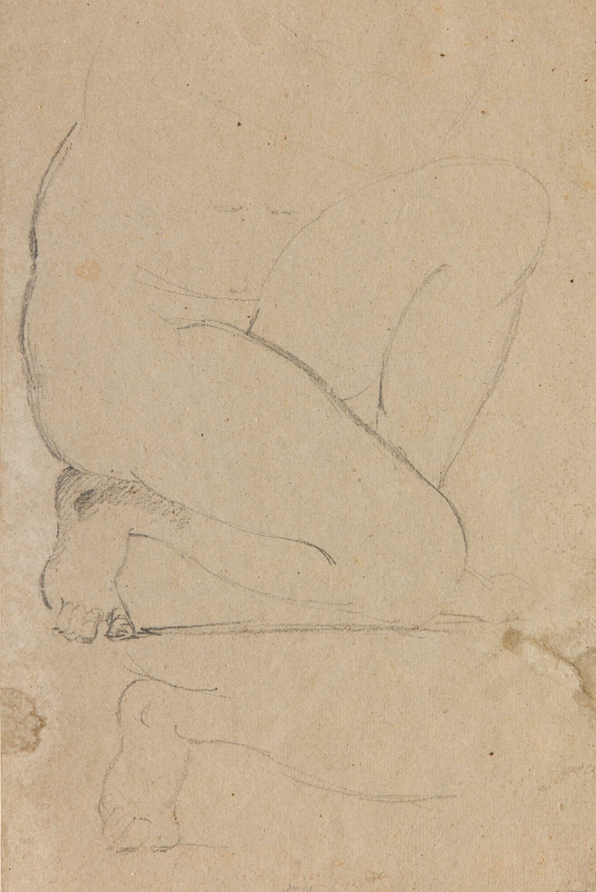 Benjamin Robert Haydon, Studies of crouching figures